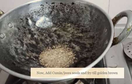 Add cumin seeds