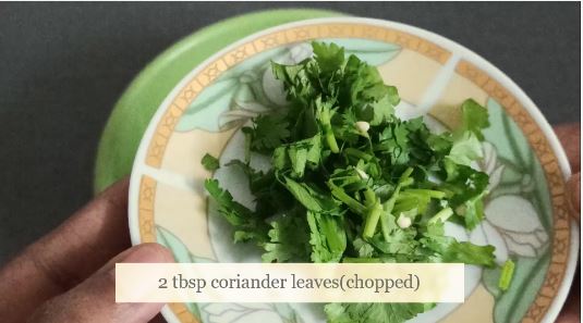 chilli cheese sandwich recipe coriander leaves