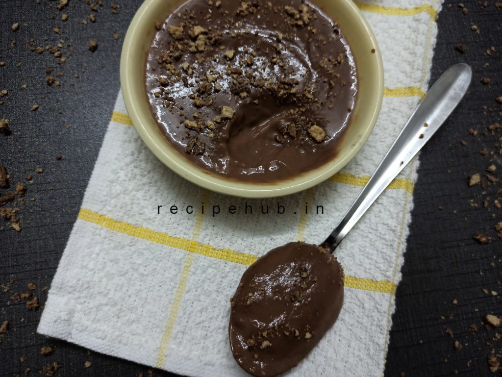 chocolate pudding at home