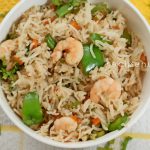 easy prawn rice