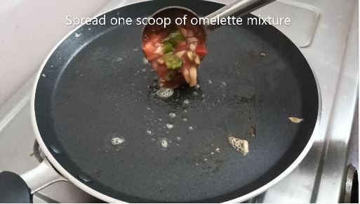 spicy bread omelette recipe